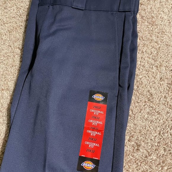 Dickies 874 Original Fit Work Pants. Size 29X32 NWT   Navy Blue - Picture 6 of 8